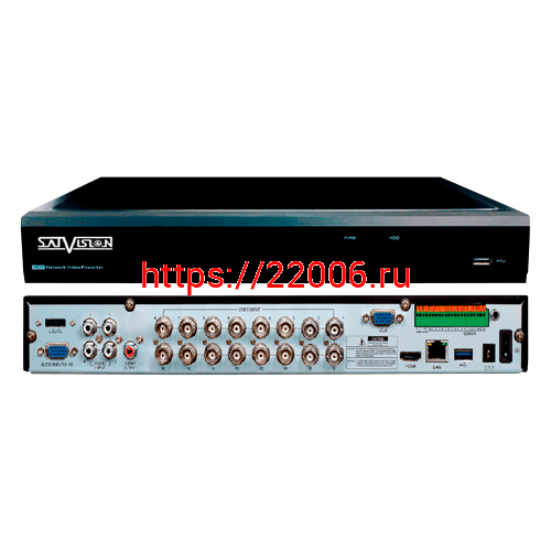 SVR-6115F v2.0 видеорегистратор гибридный