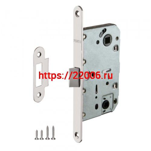 Защелка Punto (Пунто) врезная PL96WC-50 SN (мат.никель) Защелка Punto (Пунто) врезная PL96WC-50 SN (мат.никель)