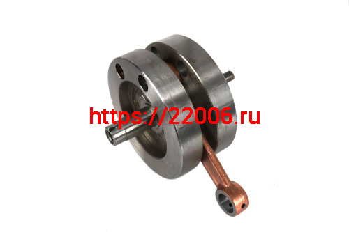 Коленвал F80 (палец d10) с шатуном 114мм