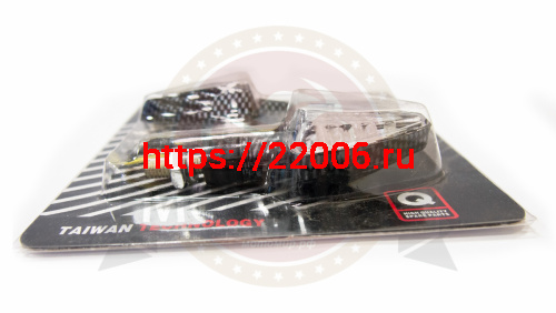 Боковой фонарь (LED) (компл. - 1 пар) QZ-004 карбон фото 2 Боковой фонарь (LED) (компл. - 1 пар) QZ-004 карбон фото 2