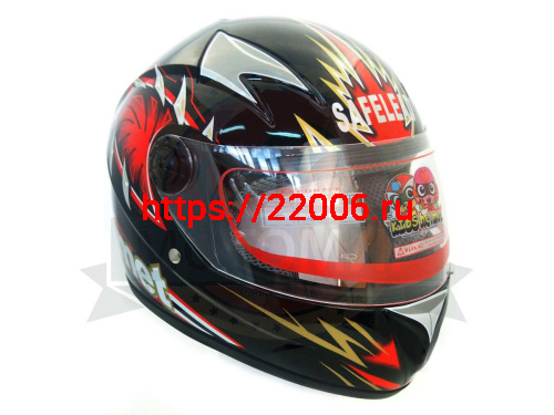 Шлем интеграл "Safelead" HF-909 Детский, рисунок E07, размер XL (16 шт. в уп.) фото 3