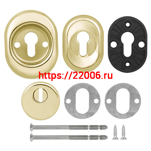 Броненакладка врезная Fuaro (Фуаро) с чашкой DEF 9726 M6x90 (в комплекте с накладкой на цилиндр) GP-золото фото 2 Броненакладка врезная Fuaro (Фуаро) с чашкой DEF 9726 M6x90 (в комплекте с накладкой на цилиндр) GP-золото фото 2