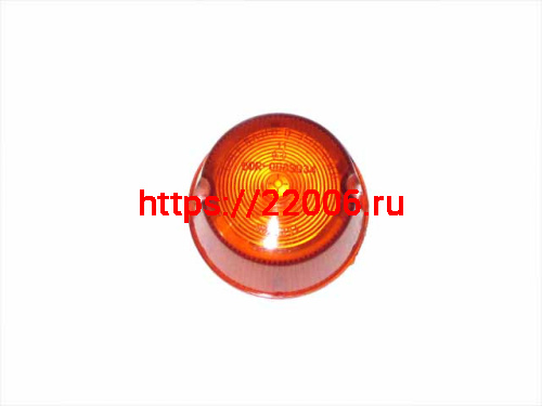 Стекло указателя поворота Урал круглое Стекло указателя поворота Урал круглое