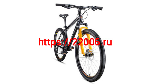 Велосипед 27.5"  FORWARD "SPORTING 3.0" (рама 17" 21 ск.) черный/оранжевый