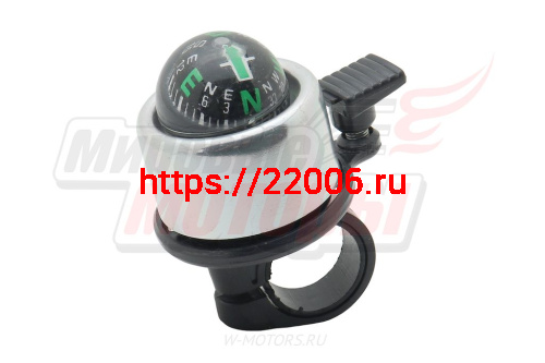 Звонок Вело малый с КОМПАСОМ фото 4 Звонок Вело малый с КОМПАСОМ фото 4