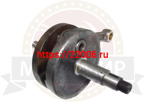 Коленвал Муравей старого образца (под шпонку) Коленвал Муравей старого образца (под шпонку)