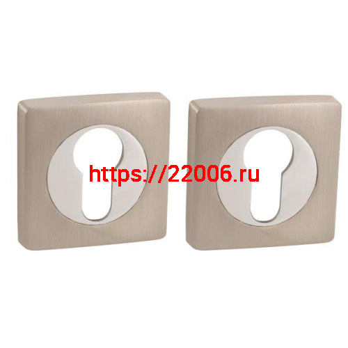 Накладка Punto (Пунто) под цилиндр ET.K.ZQ51 (ET ZQ) SN/CP-3 матовый никель/хром