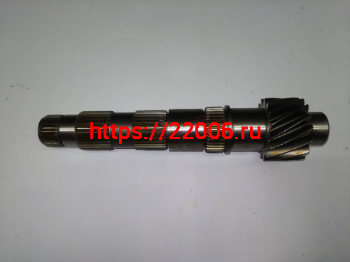 Вал Кпп вторичный 16 зубьев Fora, M11, M12 (QR519MHE1701615) Вал Кпп вторичный 16 зубьев Fora, M11, M12 (QR519MHE1701615)