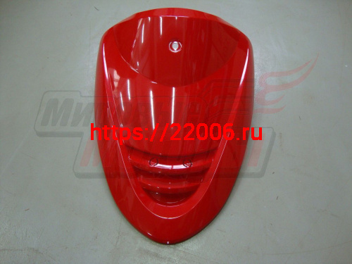 Облицовка передняя верхняя YB50QT-3 Racer Meteor/ ACTIV (ВНИЗУ РЕШЁТКА) красная Облицовка передняя верхняя YB50QT-3 Racer Meteor/ ACTIV (ВНИЗУ РЕШЁТКА) красная