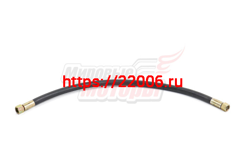 Шланг гидравлики минитрактора гайка М18-гайка M18, L695 мм Шланг гидравлики минитрактора гайка М18-гайка M18, L695 мм