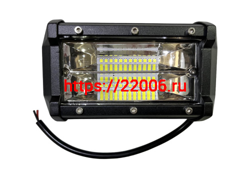 Фара светодиодная LED-011B, 13.5*8*6.5CM, 72W 3030 LED (24 диода) Фара светодиодная LED-011B, 13.5*8*6.5CM, 72W 3030 LED (24 диода)