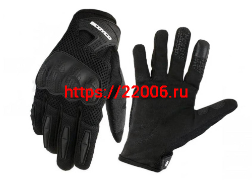 Перчатки SCOYCO (оригинал) МС-58-2 черные, р-р М Перчатки SCOYCO (оригинал) МС-58-2 черные, р-р М