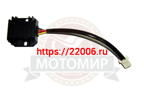 Реле регулятор с проводом 4 пров. мал. колодка (гнездо) COLT (31030003) (НАБОР)