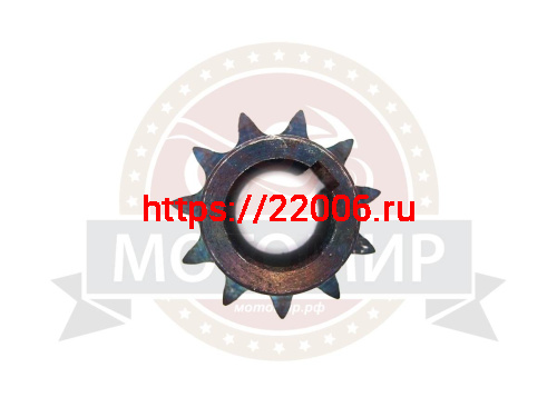 Звезда 11 зуб. (520) цепи, 15.875шаг, на вал d25мм, h28мм, шпонка 8мм, мотобуксировщик фото 2 Звезда 11 зуб. (520) цепи, 15.875шаг, на вал d25мм, h28мм, шпонка 8мм, мотобуксировщик фото 2