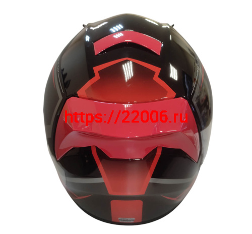 Шлем интеграл COBRA EC H128, серый/оранж, серый/син, черн/крас, черн/лайм, черн/оранж, размер L фото 4