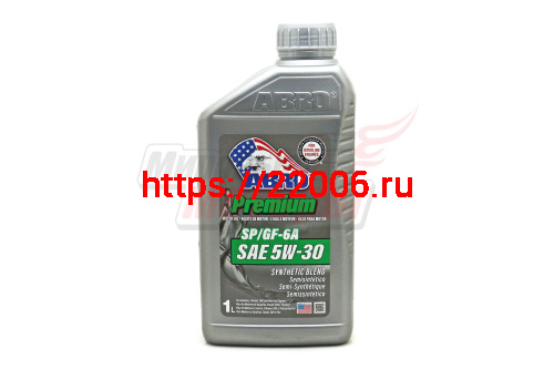 Масло 4T ABRO PREMIUM SYNTHETIC BLEND USA 5W-30 (1л) (полусинтетическое) Масло 4T ABRO PREMIUM SYNTHETIC BLEND USA 5W-30 (1л) (полусинтетическое)