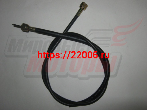 Трос спидометра QT-18A (квадрат, гайка) L=1000mm/ Racer Lupus, WM Mantis, Scorpion, Rapiras,YB50QT-9 Трос спидометра QT-18A (квадрат, гайка) L=1000mm/ Racer Lupus, WM Mantis, Scorpion, Rapiras,YB50QT-9