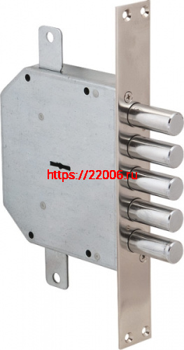 Замок Mottura (Моттура) врезной сувальдный 50.798-S (левый), ключ 60 мм, без накл.