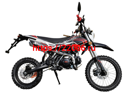 Питбайк X-MOTOS 125 17/14 BLACK (прибор. панель, светотехника) Питбайк X-MOTOS 125 17/14 BLACK (прибор. панель, светотехника)