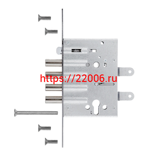Корпус Crit-M (Крит-М) врезного замка с защёлкой ЗВ-7РК-005-Хп /00014/ Корпус Crit-M (Крит-М) врезного замка с защёлкой ЗВ-7РК-005-Хп /00014/
