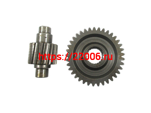 Шестерни редуктора спортивные 125сс 152QMI 16*37 MTRT TW Шестерни редуктора спортивные 125сс 152QMI 16*37 MTRT TW