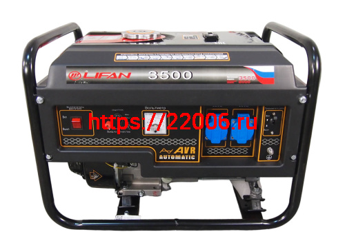 Генератор бензиновый LIFAN 3 GF-6 (LF3500) Генератор бензиновый LIFAN 3 GF-6 (LF3500)