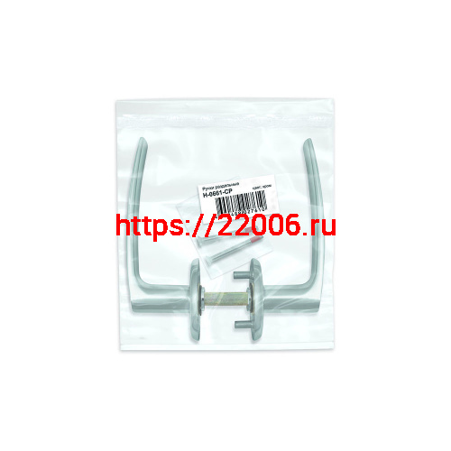 Ручка Fuaro (Фуаро) раздельная R.FIN50.H-0661/HD (H-0661) /подвес CP хром фото 4 Ручка Fuaro (Фуаро) раздельная R.FIN50.H-0661/HD (H-0661) /подвес CP хром фото 4