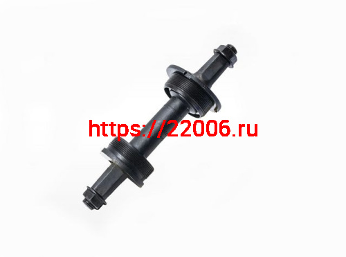 Каретка педального узла Neco с болтами, под квадрат, в инд.упаковке 3022017-14 Каретка педального узла Neco с болтами, под квадрат, в инд.упаковке 3022017-14