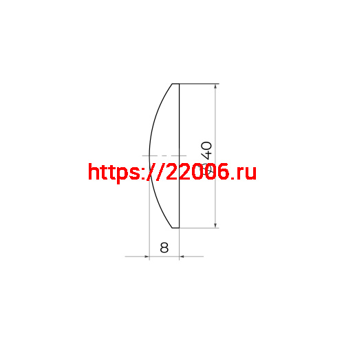 Демпфер Ajax (Аякс) настенный DSW-40 INV прозрачный фото 2