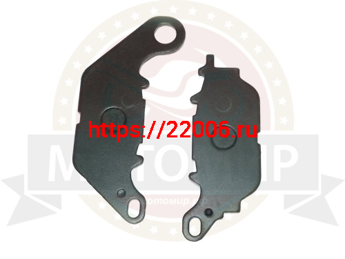 Колодки тормозные дисковые Yamaha YBR125  №1 фото 2
