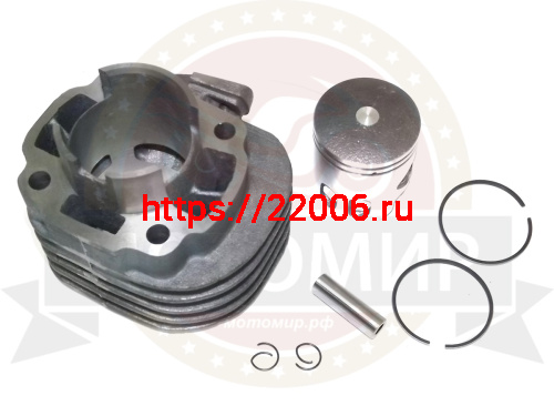 Поршневая группа Yamaha JOG 65 (43 мм) 3KJ, 1PE40QMB палец 10 мм фото 2 Поршневая группа Yamaha JOG 65 (43 мм) 3KJ, 1PE40QMB палец 10 мм фото 2