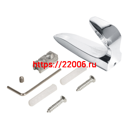 Крючок Ajax (Аякс) настенный MB-LM/K-002 CP хром фото 4 Крючок Ajax (Аякс) настенный MB-LM/K-002 CP хром фото 4