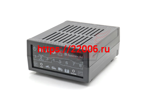 Зарядное устройство ВЫМПЕЛ-56 (интеллектуальное с диагностикой АКБ, стартера, генератора, 20А) Зарядное устройство ВЫМПЕЛ-56 (интеллектуальное с диагностикой АКБ, стартера, генератора, 20А)