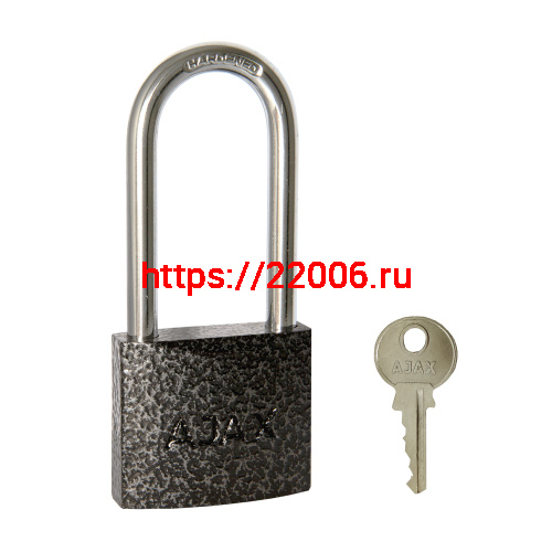 Замок Ajax (Аякс) навесной PD-0138-L (PD-01-38-L) 3 key англ. Замок Ajax (Аякс) навесной PD-0138-L (PD-01-38-L) 3 key англ.