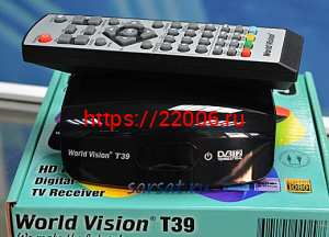T39 DVB-T2 HDTV World Vision Цифровой эфирный ресивер T39 DVB-T2 HDTV World Vision Цифровой эфирный ресивер