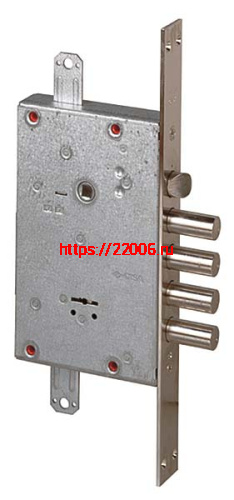 Замок Cisa (Чиза) врезной сувальдный с защёлкой 57.535.48 (тех. упаковка)