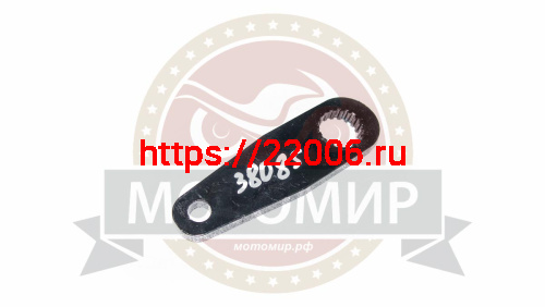 Рычаг поворотный стойки лыжи машинокомплекта ЛИДЕР-АЛЬФА 150-200 (мотобуксировщика Лидер) Рычаг поворотный стойки лыжи машинокомплекта ЛИДЕР-АЛЬФА 150-200 (мотобуксировщика Лидер)