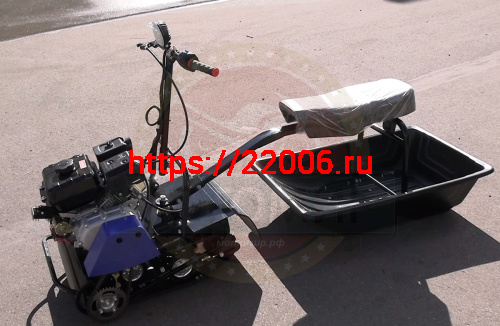 Мотобуксировщик компактный БЕЛКА - 8LE л.с., с ФАРОЙ и ЭЛЕКТРОСТАРТЕРОМ фото 8