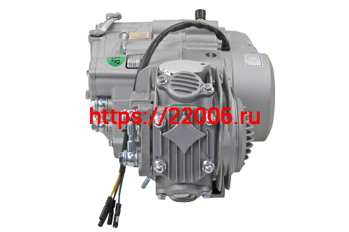 Двигатель 1P62YMJ-2 (YX150) нижний эл.стартер,воздушное охлаждение(педальп/п,кикстартер,патрубок) фото 2