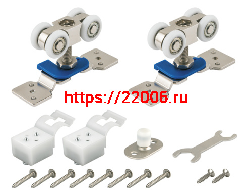 Комплект роликов Armadillo (Армадилло) для раздвижных дверей SLD.Comfort.SET.rollers/60 (DIY Comfort 60/4 kit) Комплект роликов Armadillo (Армадилло) для раздвижных дверей SLD.Comfort.SET.rollers/60 (DIY Comfort 60/4 kit)