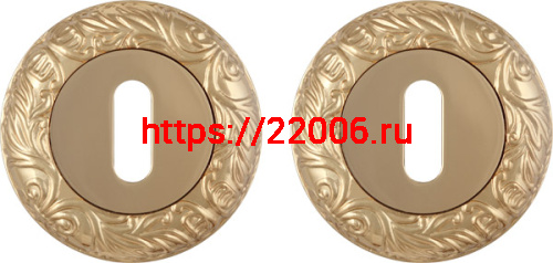 Накладка Fuaro (Фуаро) сувальдная PS SM GOLD-24 золото 24К Накладка Fuaro (Фуаро) сувальдная PS SM GOLD-24 золото 24К