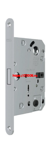 B06132.50.34 AGB (АГБ) Защелка врезная WC (мат хром) тех. уп. без отв. пл. POLARIS WAVE B06132.50.34 AGB (АГБ) Защелка врезная WC (мат хром) тех. уп. без отв. пл. POLARIS WAVE