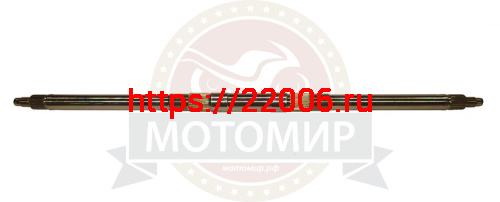 Ось задняя ATV (740мм) BRAVO (пришел копус 50266 и у вэд это тоже корпус)