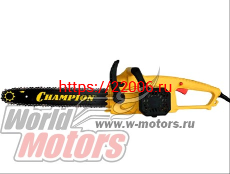 Электропила CHAMPION 118 шина 14" (3/8-1,3 52зв.) (1,8кВт, 3,72кг) Электропила CHAMPION 118 шина 14" (3/8-1,3 52зв.) (1,8кВт, 3,72кг)