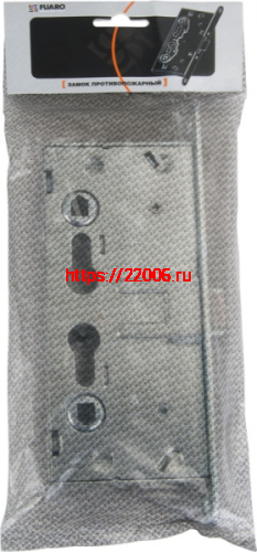 Замок Fuaro (Фуаро) для противопожарных дверей AP.C-65.72-0433 (ANTI-PANIC FL-0433) с раздельным квадратом фото 2