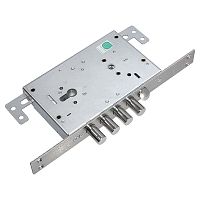 Корпус Guardian (Гардиан) врезного замка с защёлкой ЗВ 72.16 Т с тягами. /128:4140/