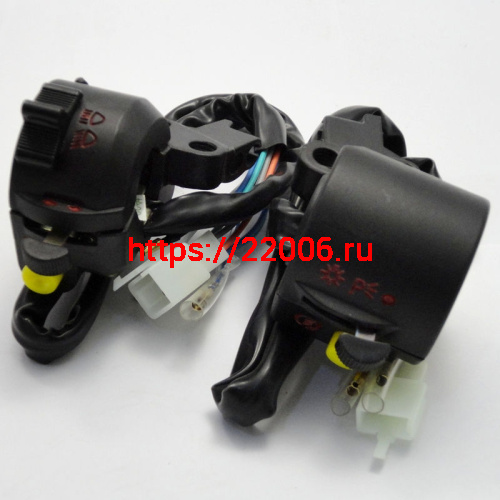 Переключатель Альфа, Альфа2017, SWIFT/SWIFT STREET левый+правый, черный с проводом фото 2 Переключатель Альфа, Альфа2017, SWIFT/SWIFT STREET левый+правый, черный с проводом фото 2