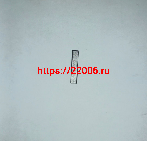 Шпонка шестерни балансировочного вала (19х4х4) ZS172FMM-5 Шпонка шестерни балансировочного вала (19х4х4) ZS172FMM-5