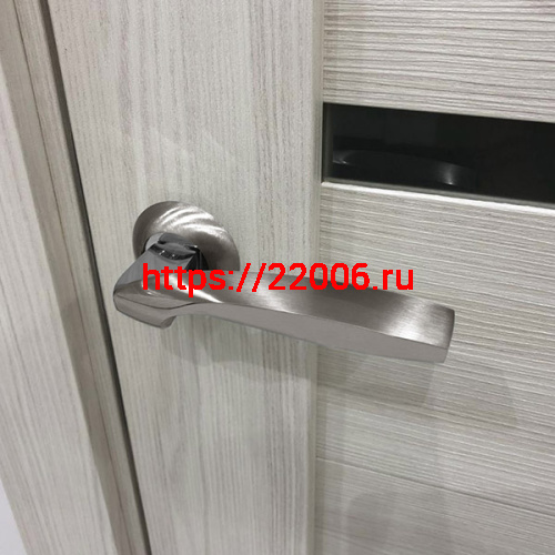 Ручка Fuaro (Фуаро) раздельная R.AR54.BOSTON (BOSTON AR) 140mm SN/CP-3 матовый никель/хром фото 2