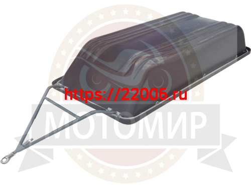 Сани волокуши снегоходные 1900 с демпфером (1980х930х310) фото 2 Сани волокуши снегоходные 1900 с демпфером (1980х930х310) фото 2